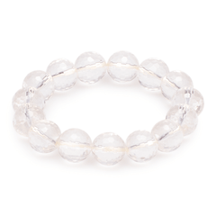 Armband Bergkristall facettiert