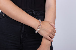 Armband Bergkristall #152