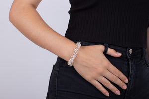 Armband Bergkristall #157