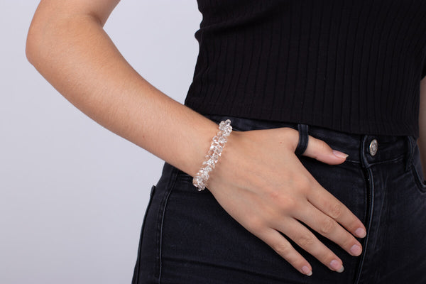 Armband Bergkristall #157