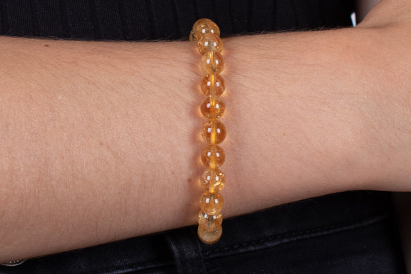 Armband Citrin #163
