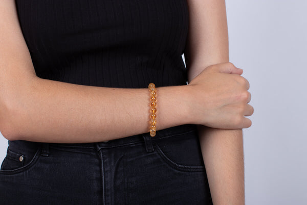 Armband Citrin #163