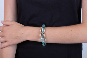 Armband Obsidian grün #166