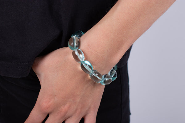 Armband Obsidian grün #166