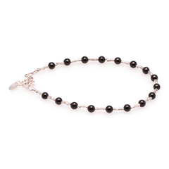 Armband Onyx mit Silber