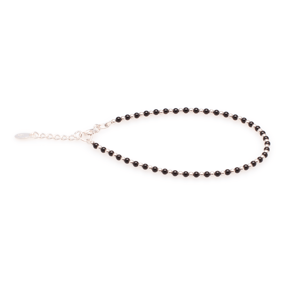 Armband Onyx mit Silber #181
