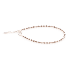 Armband Rauchquarz mit Silber