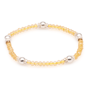Armband Citrin mit Silber #188