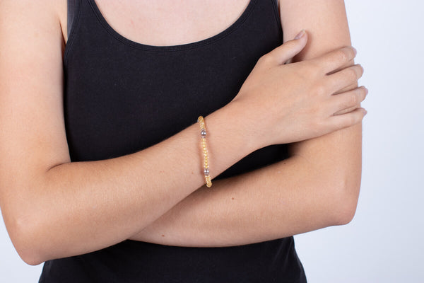 Armband Citrin mit Silber #188
