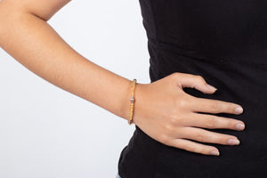 Armband Citrin mit Silber #188