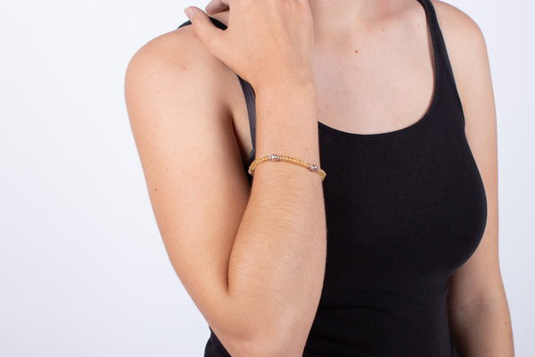 Armband Citrin mit Silber #188