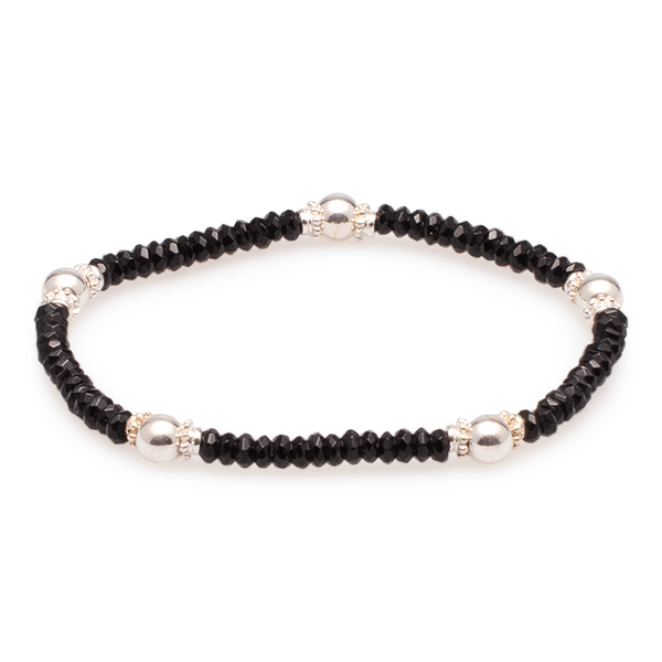 Armband Onyx mit Silber #189