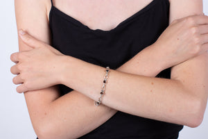 Armband Rauchquarz & Silber #219