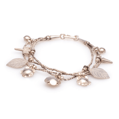Armband Silber mit diversen Anhängern