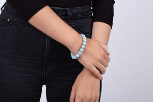 Armband Aquamarin #234