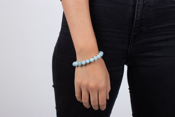 Armband Aquamarin #234