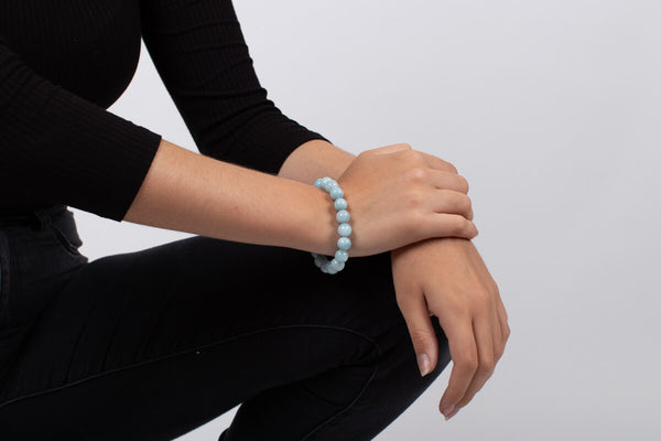 Armband Aquamarin #234