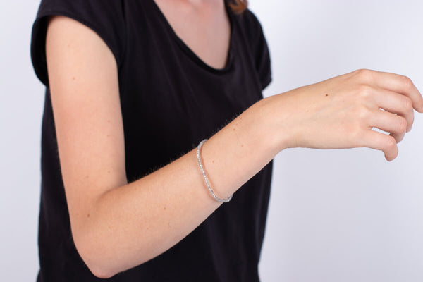 Armband Labradorith #235