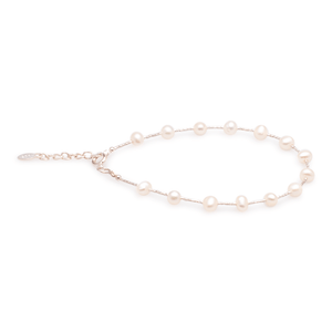 Armband Perlen mit Silber #284