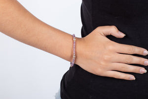 Armband Amethyst mit Silber #287