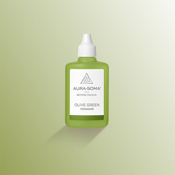 Aura-Soma Pomander Olivgrün