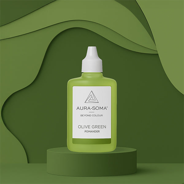 Aura-Soma Pomander Olivgrün