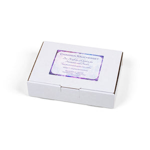 Chakra Räucherset - 7 x Räuchermischungen mit Begleitheft