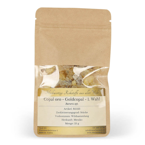 Copal oro (Goldcopal) - 1. Wahl