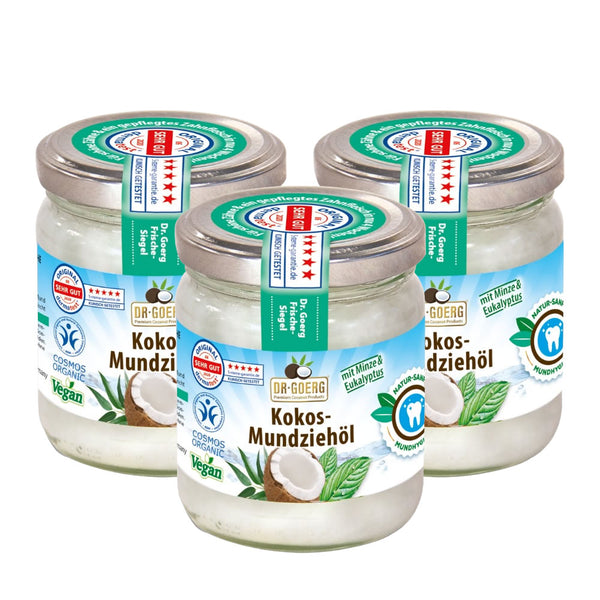 Kokos-Mundziehöl (3 x 180 ml)