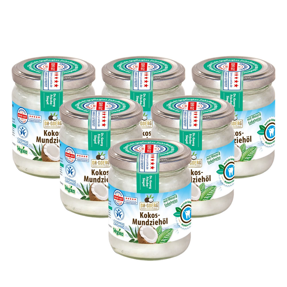 Kokos-Mundziehöl (6 x 180 ml)
