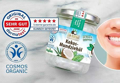 Kokos-Mundziehöl (3 x 180 ml)