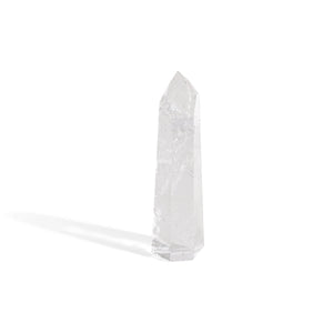 Bergkristall Spitze (H: 15,7 cm)