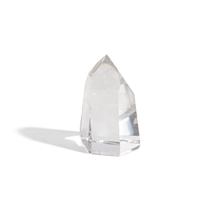Bergkristall Spitze (H: 7,5 cm)