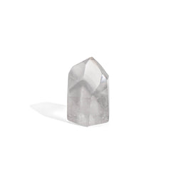Bergkristall Phantomquarz Spitze (H: 6 cm)