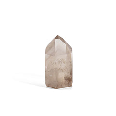 Bergkristall Phantomquarz Spitze (H: 7 cm)