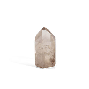 Bergkristall Phantomquarz Spitze (H: 7 cm)