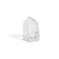 Bergkristall Phantomquarz Spitze (H: 6,8 cm)