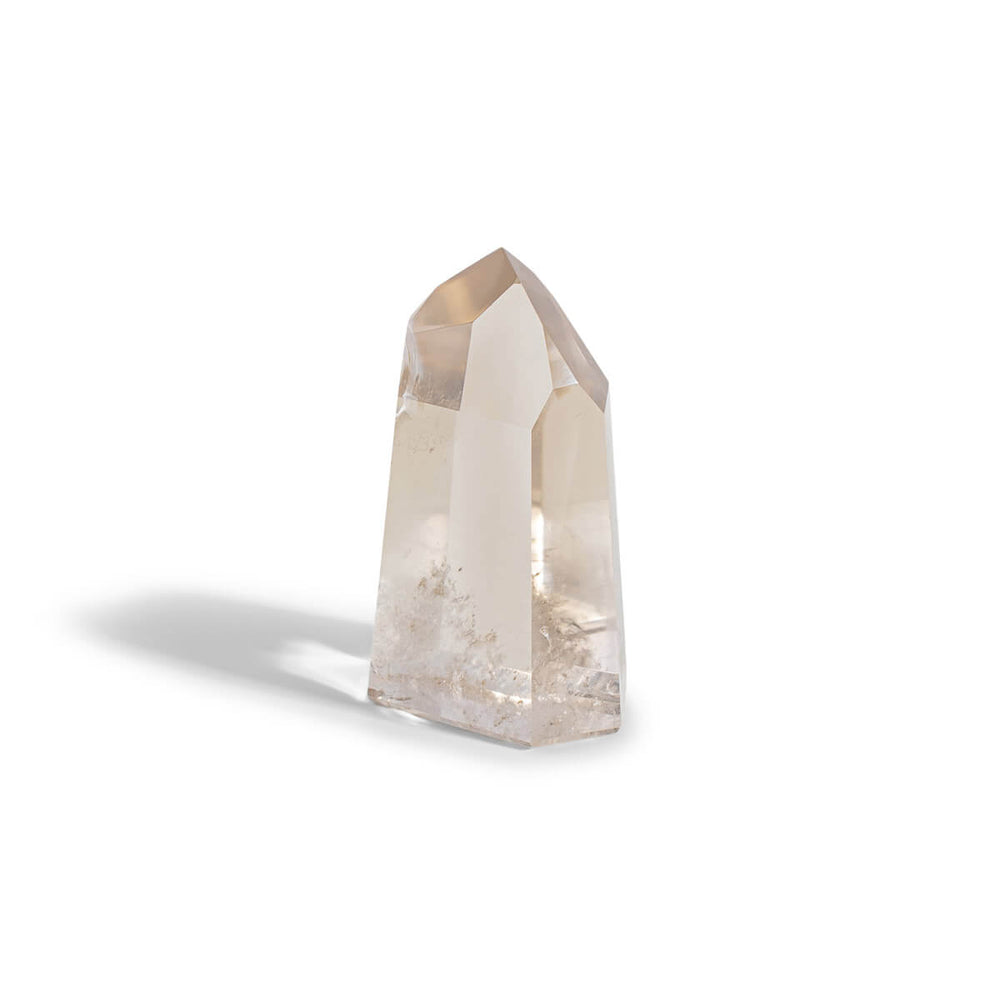 Rauchquarz Spitze (H: 11,5 cm)