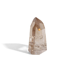 Rauchquarz Spitze (H: 12,5 cm)
