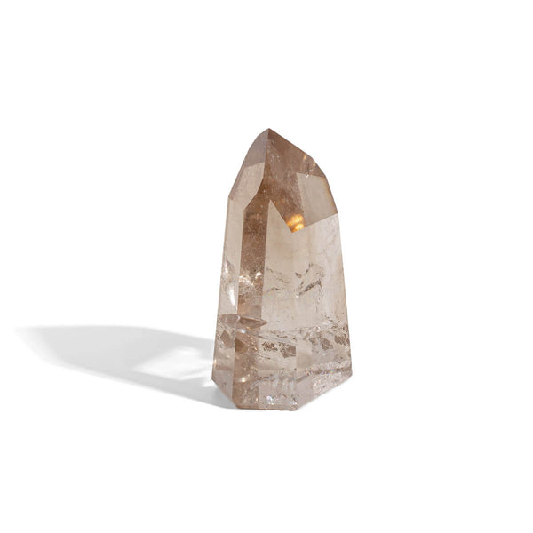 Rauchquarz Spitze (H: 12,5 cm)
