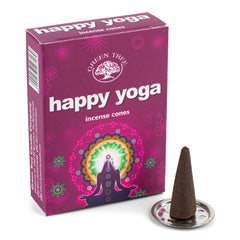 Happy Yoga Räucherkegel - Green Tree