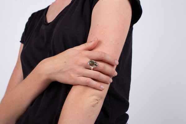 Ring Feueropal