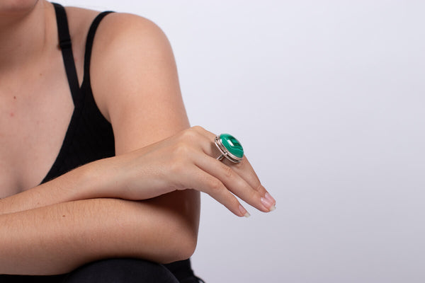 Ring Malachit