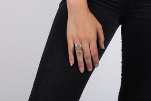 Ring Drusenquarz