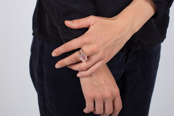 Ring Rosenquarz