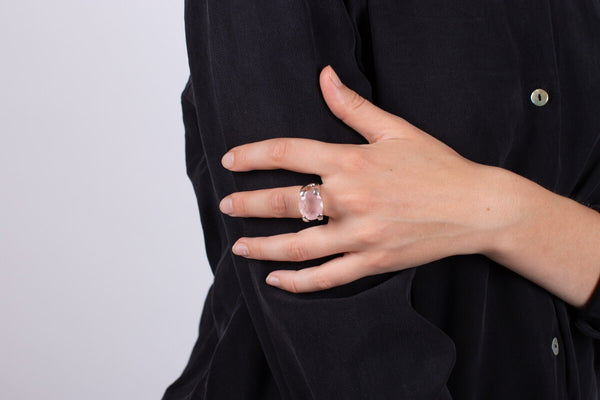 Ring Rosenquarz