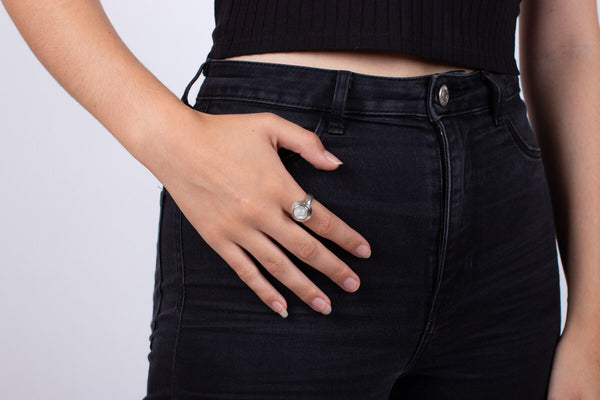 Ring Labradorit #257