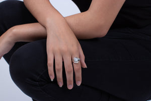 Ring Labradorit #257