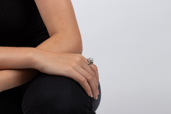 Ring Labradorit #257