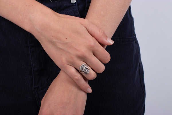 Ring Silber Ganesha